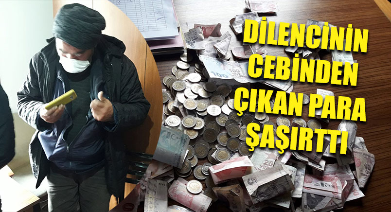 Dilencinin Topladığı Para Şok Etti!