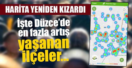 Risk Haritası Kızardı