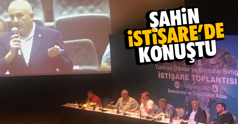 Şahin, “Ürünlere teşvik sağlanmalı”