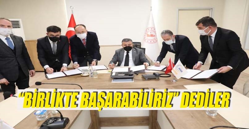 “Birlikte başarabiliriz” dediler