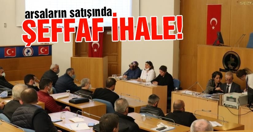 Düzce Belediyesi’nden şeffaf ihale