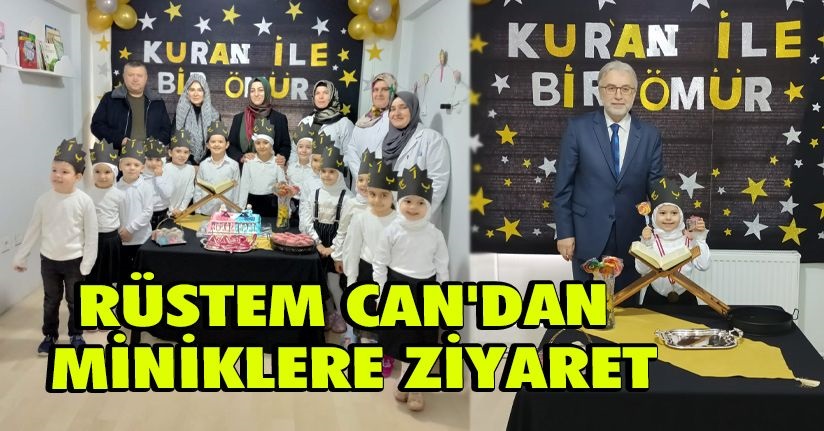 Rüstem Can'dan Miniklere Ziyaret