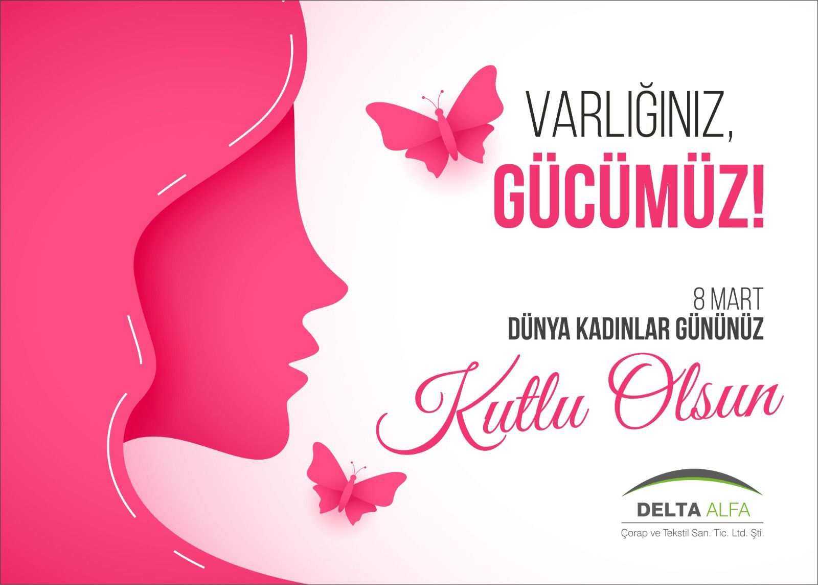 Delta Alfa Çorap Fabrikası 8 Mart Dünya Kadınlar Gününü Kutladı