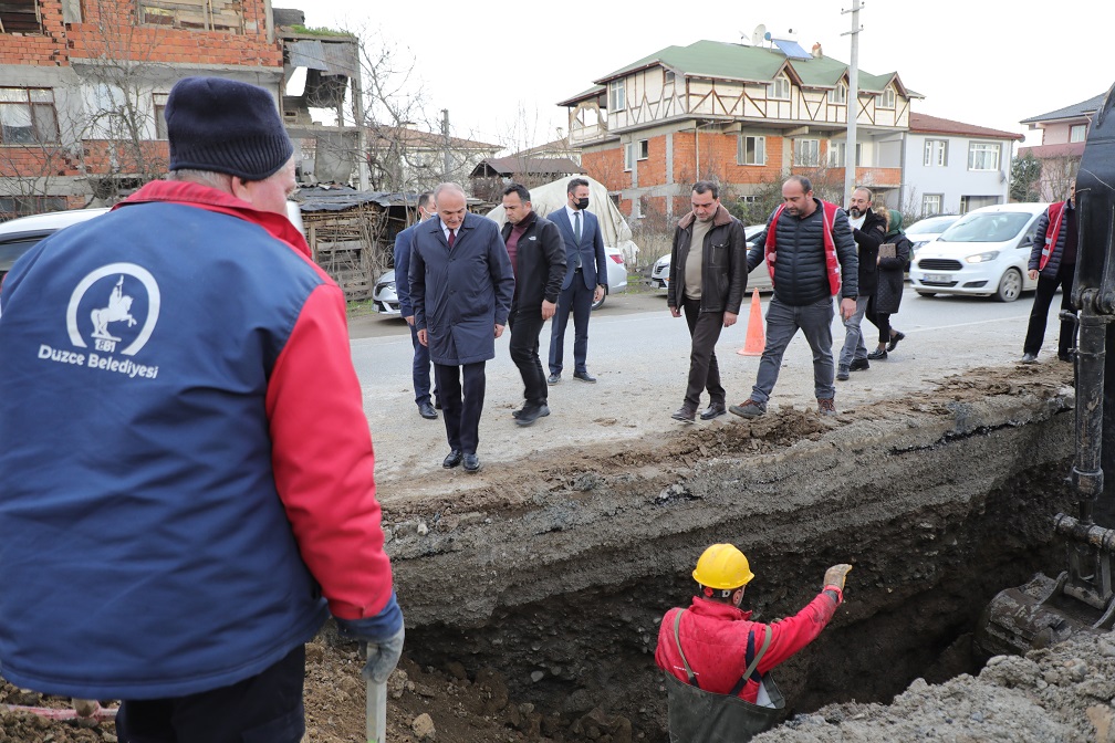 "Düzce’nin su sorununu çözüyoruz"