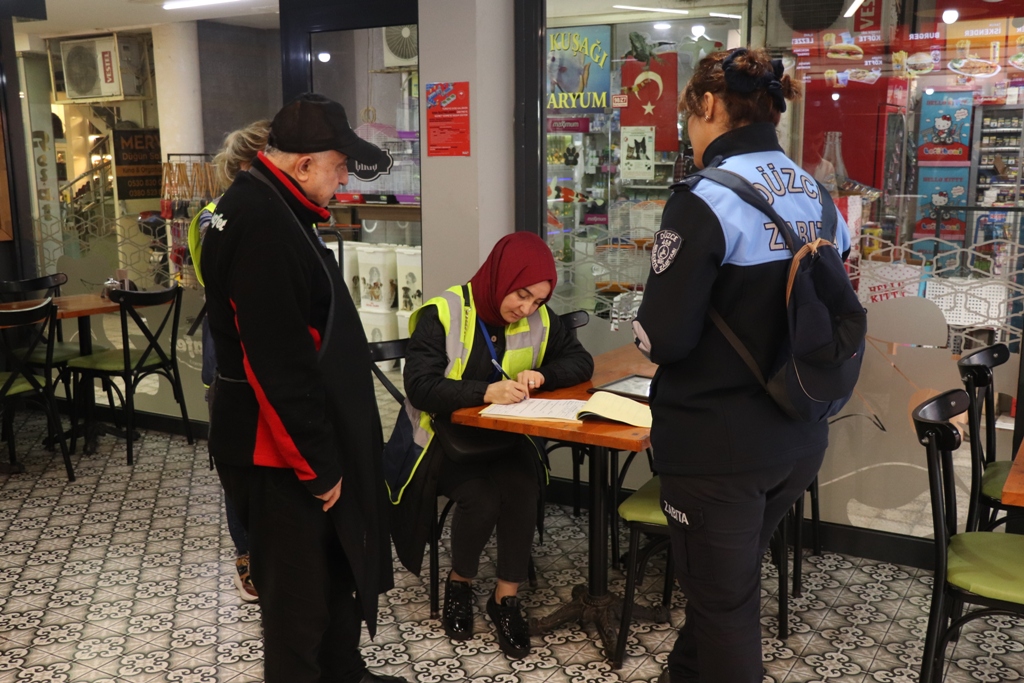 Belediye ekiplerinden atık yağ denetimi