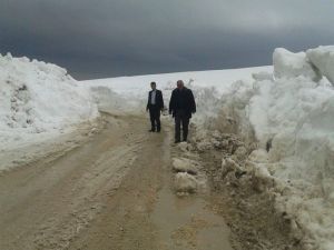 Adilcevaz’da Kar Kalınlığı Bir Metreyi Aşıyor