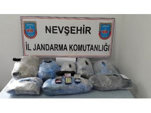 Nevşehir’de 16 Kilo Esrar Ele Geçirildi