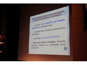 Belediye Personeline “Resmi Yazışma Semineri”