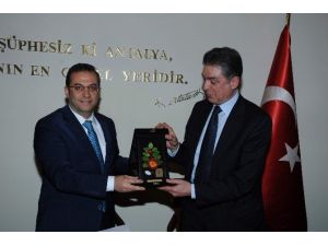 Büyükelçi Tekaya’dan Vali Türker’e Ziyaret