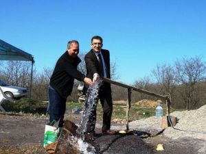 Çan’da Çıkan Suyu Kaymakam Kakillioğlu İnceledi