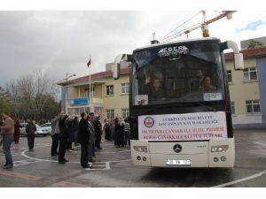 Üçüncü Çanakkale Kafilesi Uğurlandı