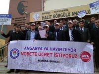 Eğitim Bir Sen’den ‘Angaryaya Hayır, Nöbete Ücret’ Eylemi