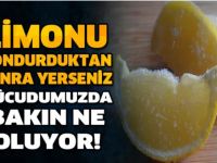 Donmuş limonun inanılmaz mucizesi! Mutlaka deneyin!