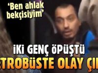 METROBÜSTE OLAY ÇIKTI! "BEN AHLAK BEKÇİSİYİM"