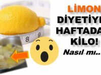 Limon diyeti yaparak haftada 2 kilo verebilirsiniz