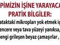 HEPİMİZİN İŞİNE YARAYACAK PRATİK BİLGİLER