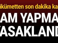 Hükümetten son dakika kararı! Zam yapmak yasaklandı