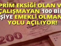 Emekli olmak isteyenlere müjde