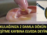 Kulağınıza 2 Damla Dökün İşitme Kaybına Elveda Deyin