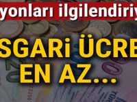 Milyonları ilgilendiriyor! Asgari ücret en az olabileceği Rakamlar