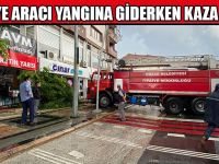 Yangına Gidiyordu Ağaca Çarparak Durabildi