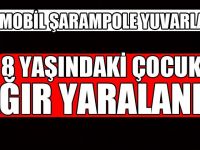 Otomobil Şarampole Yuvarlandı: 4 Yaralı