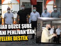 MÜSİAD Düzce Şube Başkanı Pehlivan'dan Üyelere Destek