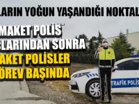 Kazaların Yoğun Yaşandığı Noktalara Maket Polis Yerleştirildi