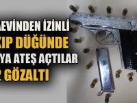 Cezaevinden izinli çıkıp, düğünde havaya ateş açtılar: 2 gözaltı