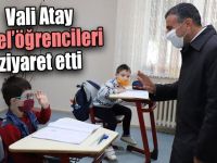 Vali Atay Özel Öğrencileri Ziyaret Etti