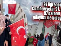 Öğrencilerden Cumhuriyet'in 97. Yılına Özel Etkinlik