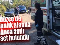 Ormanlık Alanda Ağaca Asılı Ceset Bulundu