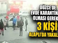 Karantinadan Kaçtılar Kaza Yapıp Polise Yakalandılar