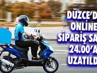 Online Sipariş Saati 24.00’a Uzatıldı