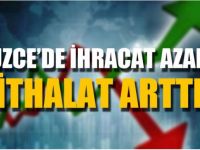 Düzce’de İhracat Azaldı İthalat Arttı