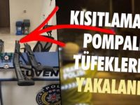 Kısıtlamada Pompalı Tüfeklerle Yakalandı