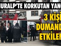 Konuralp’te Korkutan Yangın