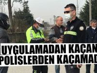 Uygulamadan Kaçan Polislerden Kaçamadı