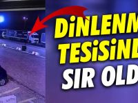 Dinlenme tesislerinde sır oldu