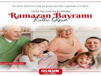 Olgun Kırmızı Beyaz Ramazan Bayramını kutladı