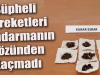 Durdurulan araçtan uyuşturucu çıktı