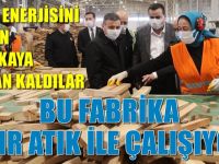 Kendi enerjisini üreten fabrikaya hayran kaldılar