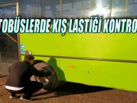 Otobüslerde Kış Lastiği Kontrolü