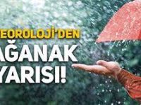 Meteorolojiden sağanak yağış uyarası