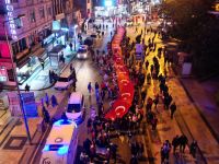 Cadde Fener Alayı İle Aydınlandı