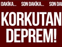 SON DAKİKA DEPREM OLDU