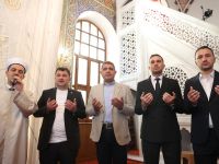 Düzce’de kurban bayramı kutlamaları camide başladı