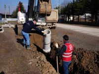 Düzce’de yağmur suyu hattı çalışmaları başladı