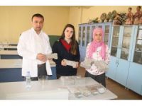 Yozgat Anadolu Lisesi Öğrenciler Kömür Külünden Parke Üretti